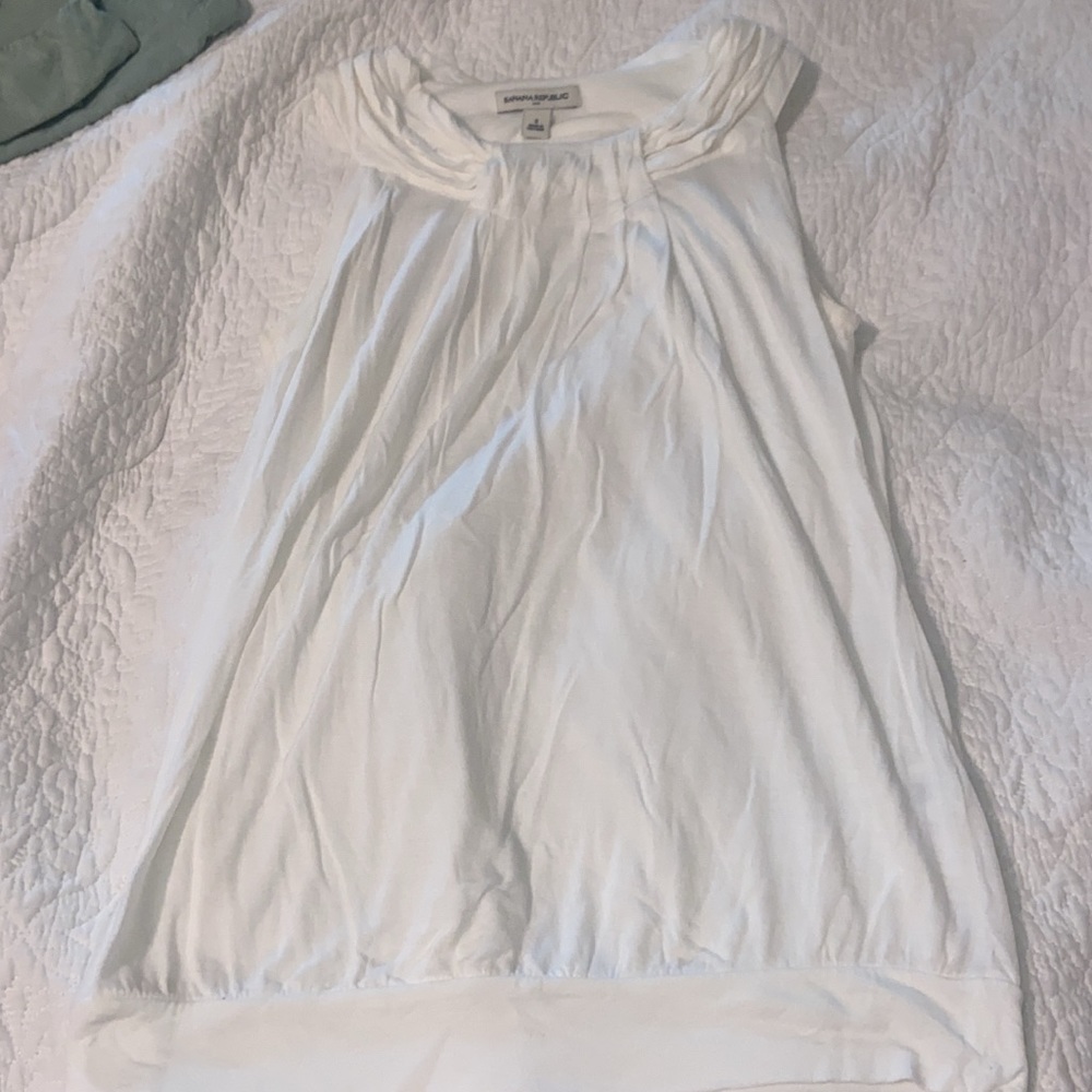 White jcrew tank top